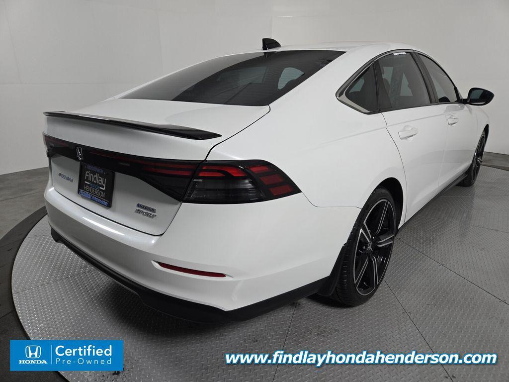 used 2023 Honda Accord Hybrid car, priced at $27,484