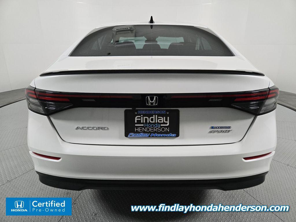 used 2023 Honda Accord Hybrid car, priced at $27,484