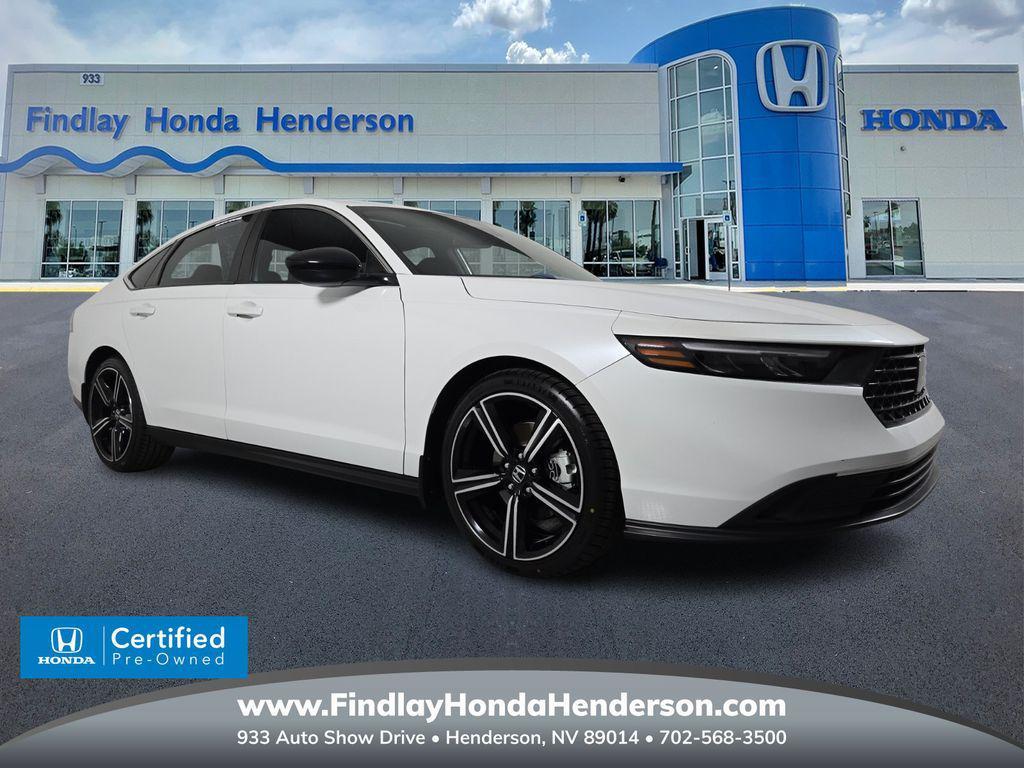 used 2023 Honda Accord Hybrid car, priced at $27,484