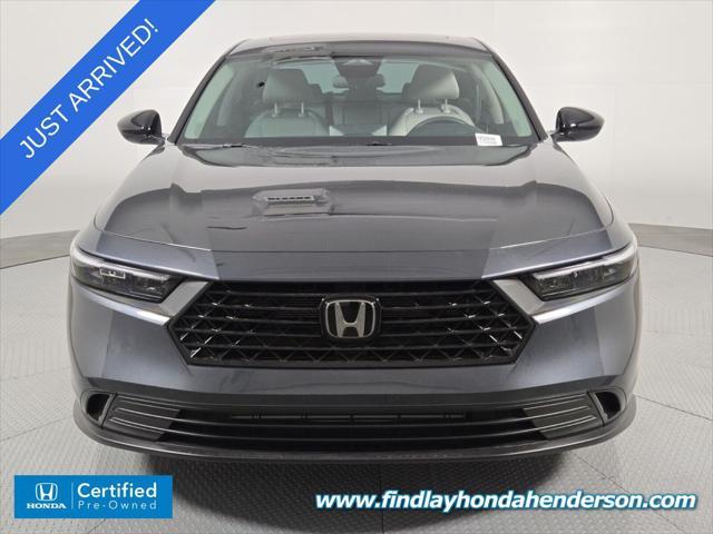 used 2025 Honda Accord car, priced at $28,484