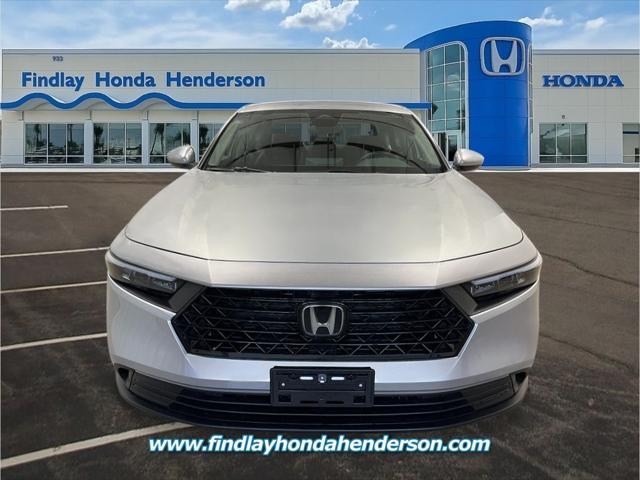 new 2025 Honda Accord car, priced at $29,445