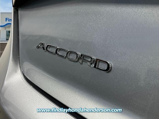 new 2025 Honda Accord car, priced at $29,445