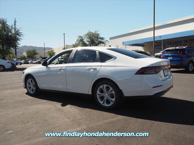 new 2024 Honda Accord car, priced at $29,445