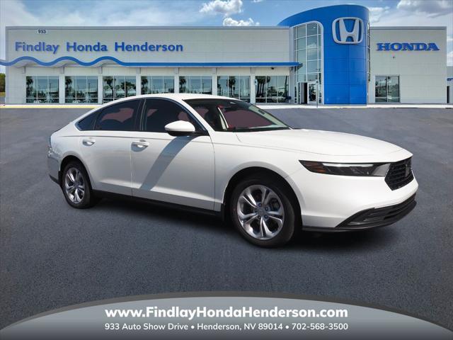 new 2024 Honda Accord car, priced at $29,445