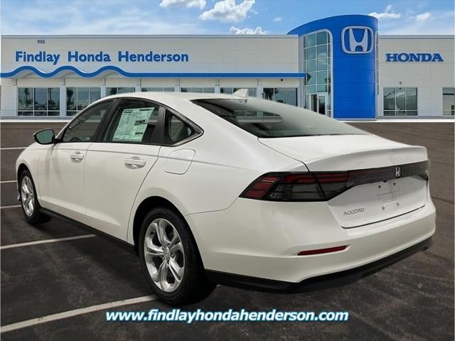 new 2025 Honda Accord car, priced at $29,900