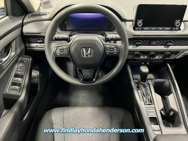 new 2025 Honda Accord car, priced at $29,900