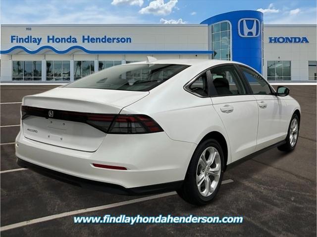 new 2025 Honda Accord car, priced at $29,900