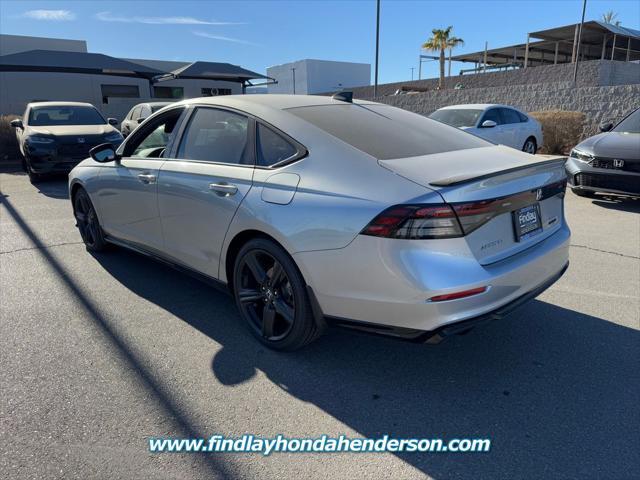 new 2024 Honda Accord Hybrid car, priced at $34,322