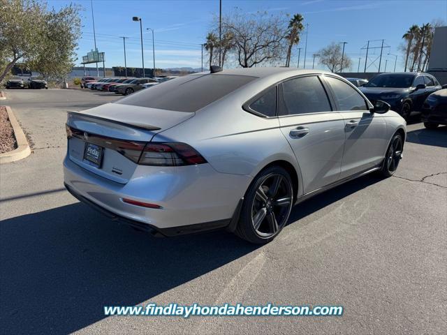 new 2024 Honda Accord Hybrid car, priced at $34,322