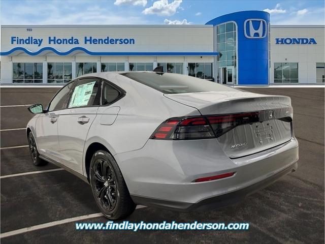 new 2025 Honda Accord car, priced at $32,165
