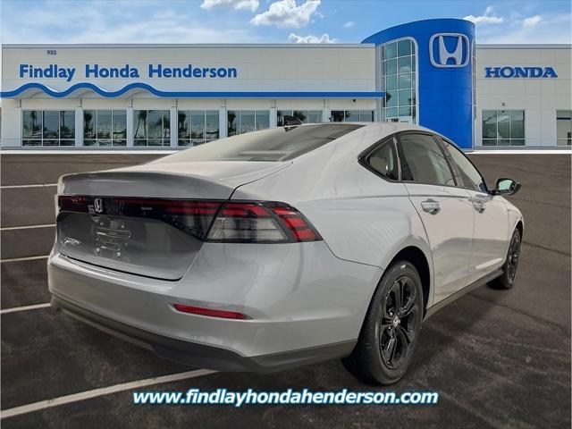 new 2025 Honda Accord car, priced at $32,165