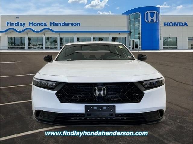 new 2025 Honda Accord Hybrid car, priced at $35,260