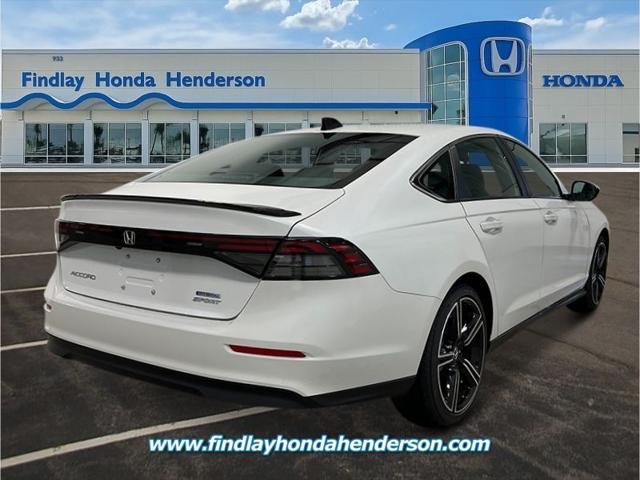 new 2025 Honda Accord Hybrid car, priced at $35,260