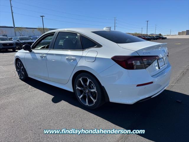 new 2025 Honda Civic Hybrid car, priced at $33,555