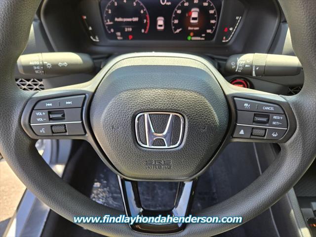 new 2025 Honda Accord car, priced at $29,445
