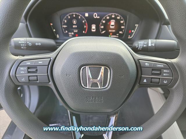 new 2025 Honda Accord car, priced at $32,203