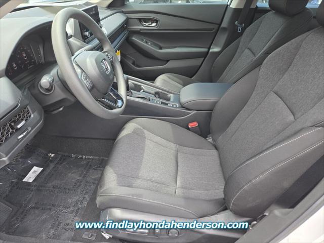 new 2025 Honda Accord car, priced at $32,165