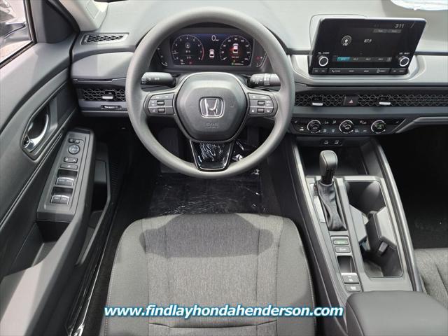 new 2025 Honda Accord car, priced at $32,165