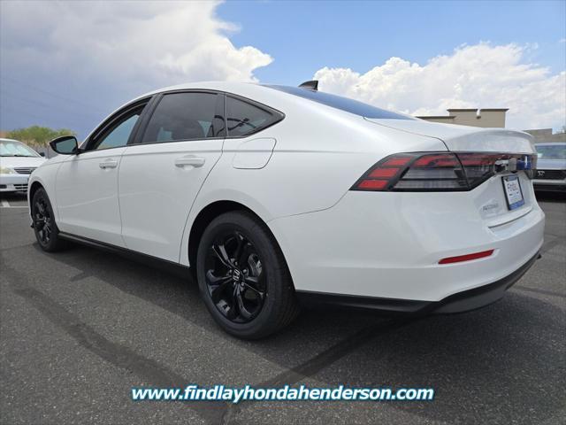 new 2025 Honda Accord car, priced at $32,165