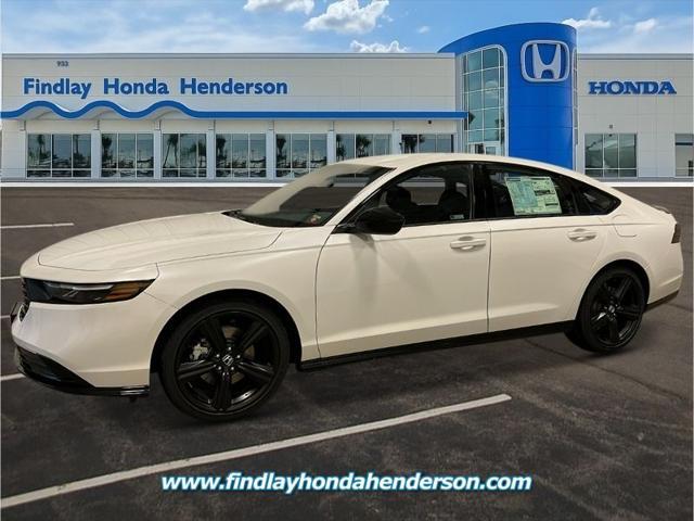 new 2025 Honda Accord Hybrid car, priced at $36,980