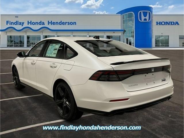 new 2025 Honda Accord Hybrid car, priced at $36,980