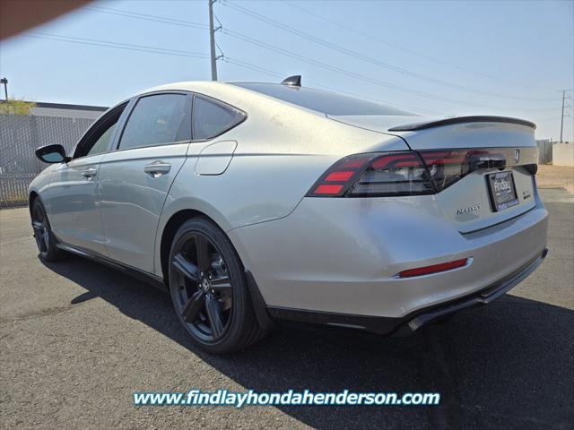 new 2024 Honda Accord Hybrid car, priced at $34,322