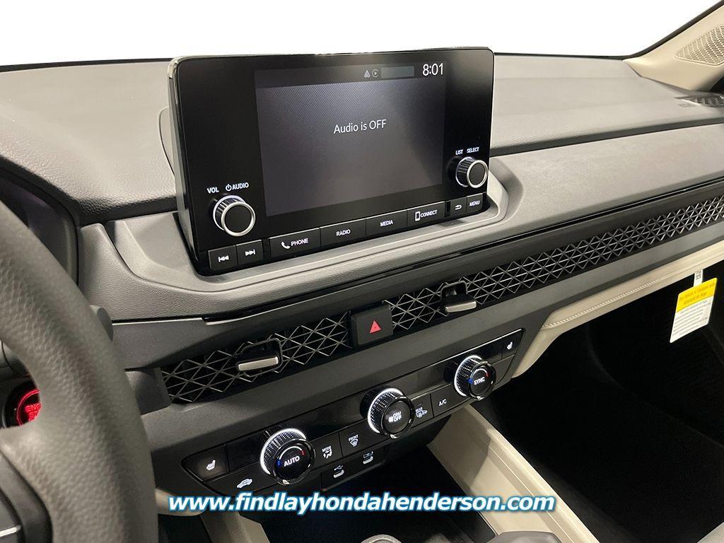new 2025 Honda Accord car, priced at $31,101