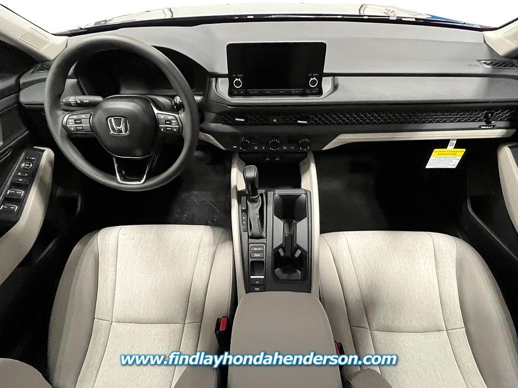 new 2025 Honda Accord car, priced at $31,101