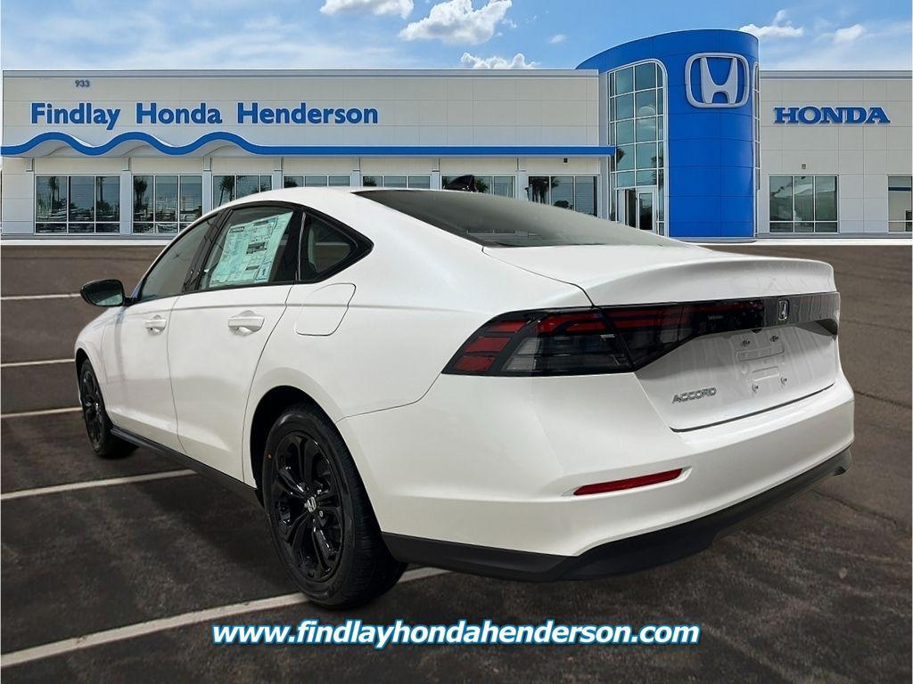 new 2025 Honda Accord car, priced at $31,101