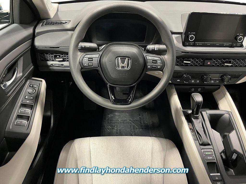 new 2025 Honda Accord car, priced at $31,101