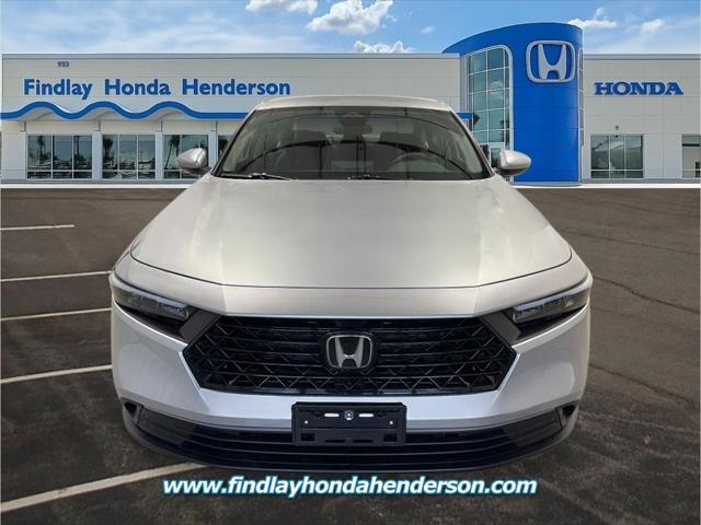 new 2025 Honda Accord car, priced at $29,445
