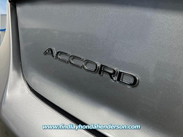 new 2025 Honda Accord car, priced at $29,445