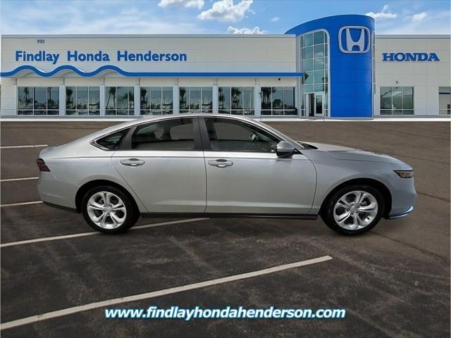 new 2025 Honda Accord car, priced at $29,445