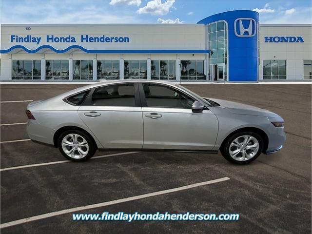 new 2025 Honda Accord car, priced at $29,445