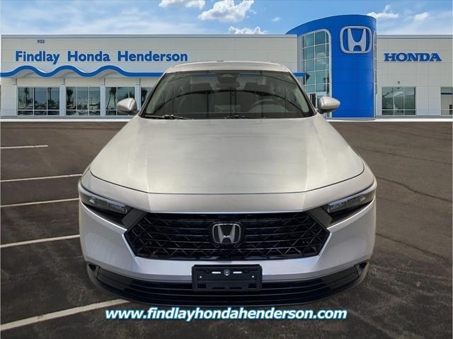 new 2025 Honda Accord car, priced at $29,445