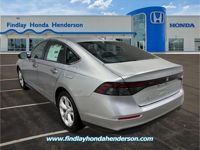 new 2025 Honda Accord car, priced at $29,445