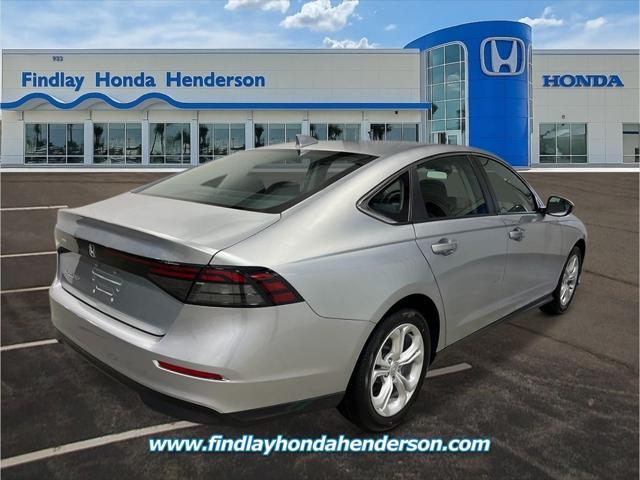 new 2025 Honda Accord car, priced at $29,445