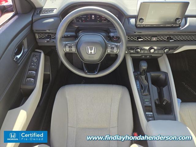 used 2024 Honda Accord car, priced at $24,984