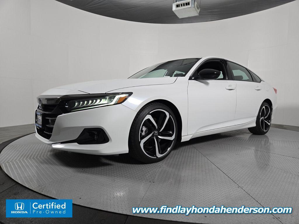 used 2021 Honda Accord car, priced at $28,484