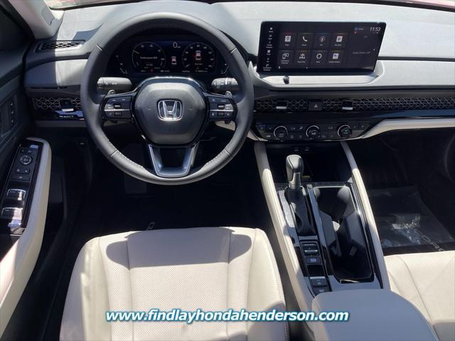 new 2024 Honda Accord Hybrid car, priced at $37,977