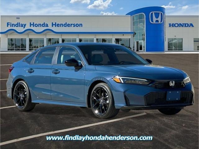 new 2025 Honda Civic Hybrid car, priced at $30,555