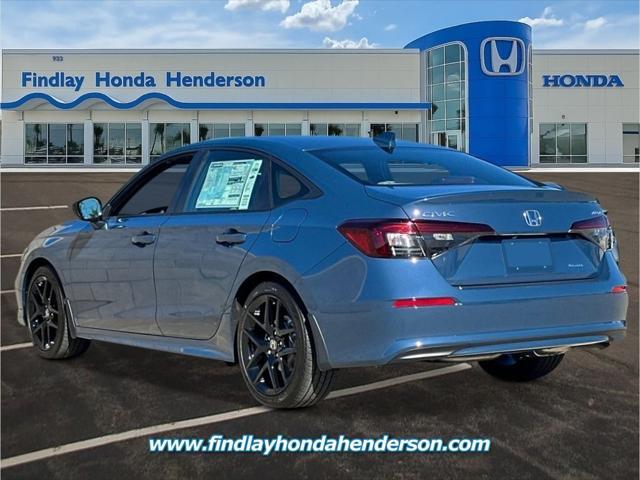 new 2025 Honda Civic Hybrid car, priced at $30,555