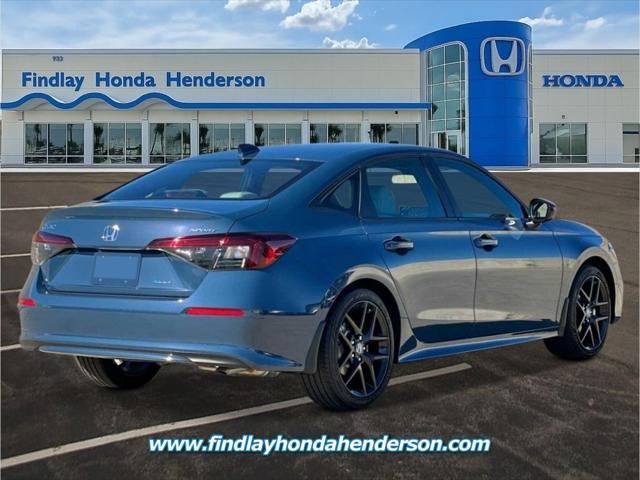 new 2025 Honda Civic Hybrid car, priced at $30,555