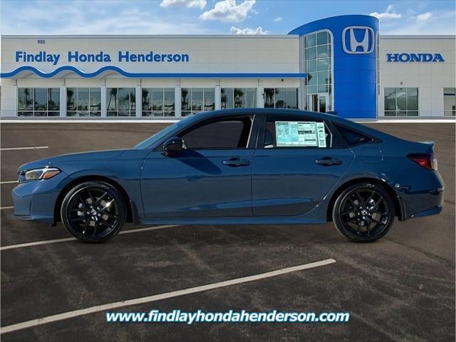 new 2025 Honda Civic Hybrid car, priced at $30,555