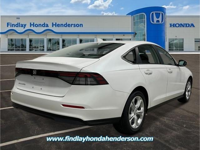new 2025 Honda Accord car, priced at $29,900