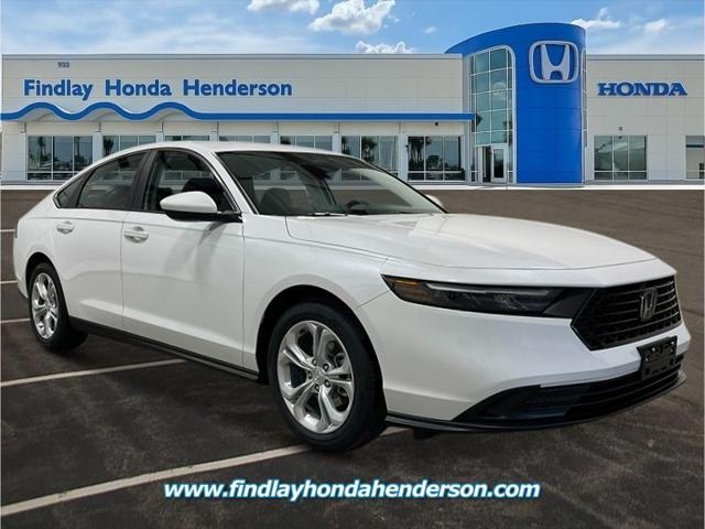 new 2025 Honda Accord car, priced at $29,900