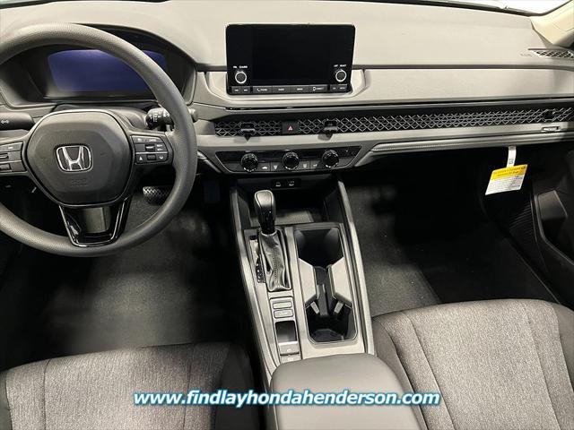 new 2025 Honda Accord car, priced at $29,900