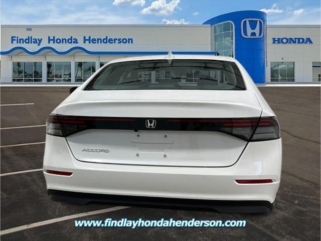 new 2025 Honda Accord car, priced at $29,900