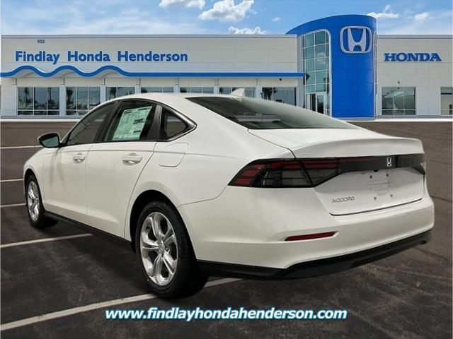 new 2025 Honda Accord car, priced at $29,900