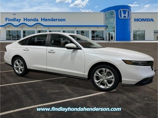 new 2025 Honda Accord car, priced at $29,900